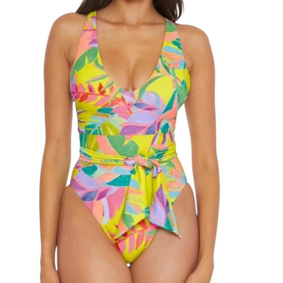 NEW! BECCA Costa Bella one piece swimsuit! - Picture 1 of 8